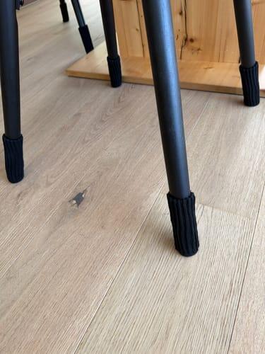 Kundenfoto: Stuhlsocken im Einsatz